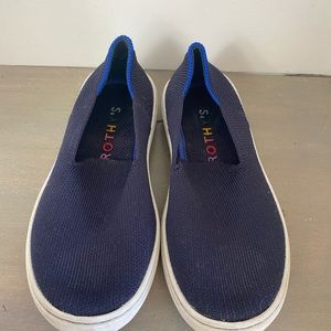 Rothys navy sneaker toddler/girl 12